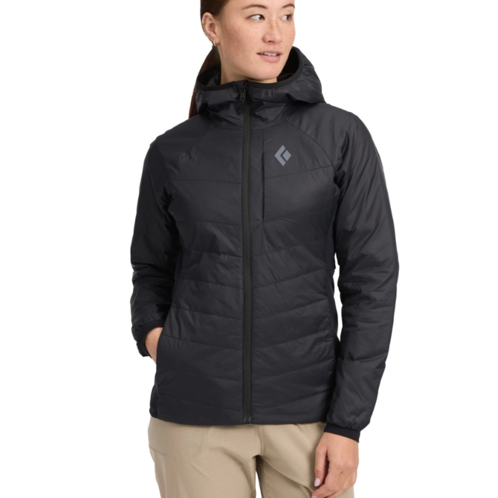 NWT Black Diamond Women's Black Puffer/ Ski Jacket